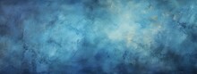 Abstract Painting Background Texture With Dark Indigo