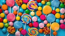 treat lollipop candy food illustration flavor fruity, chewy hard, swirl stick treat lollipop candy food