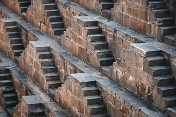 Wall Mural - baori stepwells in jaipur city, india