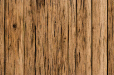 Wall Mural - Old rough wood floor or surface, Square background texture with flooring or boards with wood grain. Ai Generative