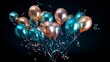 Reflect the joy of your birthday with the brilliance of foil balloons. Watch as they catch the light and add a dazzling touch to your festive atmosphere.
