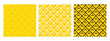 abstract seamless set of yellow pattern art perfect for banner poster.