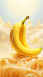 banana fruit white background portrait illustration s