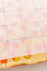 Sticker - Candy corn fudge