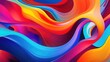 bold color dynamic background illustration bright radiant, lively ful, playful cheerful bold color dynamic background