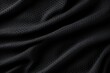 surface fabric luxury Detail background texture jersey Black mesh football sport clothing basketball material pattern shirt athletic abstract uniform soccer clothes design hockey textile modern