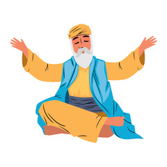 Poster - guru nanak jayanti hindu culture