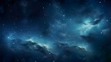 Fototapeta Kosmos - starry night sky outer space universe background