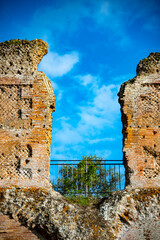 Sticker - Ruins of Hadrian Villa - Italy