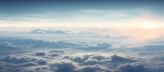 Wall Mural - Desolate runway under dramatic sky.