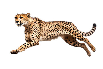 Sticker - Running Cheetah Isolated