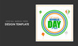© NAVIN - Vector illustration of Happy Republic Day social media feed template