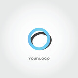 Fototapeta  - simple circle logo