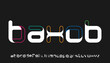 3d small alphabet letter logo design