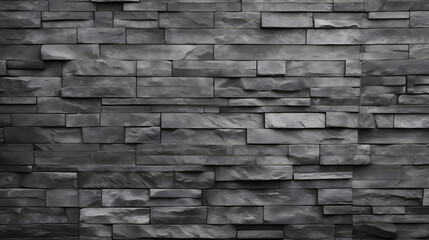 Wall Mural - Wall gray texture. generative AI.