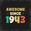 © Abdul - awesome since 1943 t shirt design