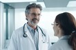 © ChaoticMind - Futuristic Healthcare: Patient and Doctor in High-Tech Hospital