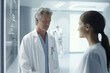 © ChaoticMind - Futuristic Healthcare: Patient and Doctor in High-Tech Hospital