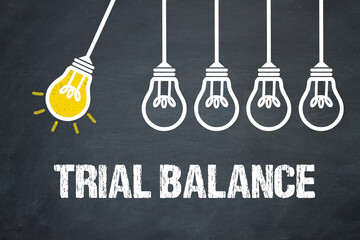 Wall Mural - Trial Balance	