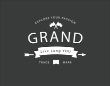 Grand Vintage Logo Design
