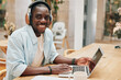 © SHOTPRIME STUDIO - Man business person online male young computer businessman laptop technology adult