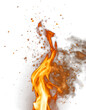 Stunning realistic fire flames PNG images on a transparent background, perfect for dynamic graphic designs and visual effects