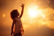 © Anastasiia - Child Reaches For The Sun, Symbolizing Dreams And Freedom