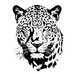 Sticker - Leopard Vector