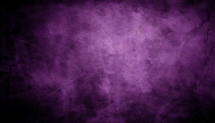 Wall Mural - purple grunge dark concrete texture wall background