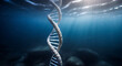 The origen of life concept, DNA under water, life might have begun in bodies of water