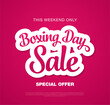 © Igorideas - Boxing Day sale banner layout design