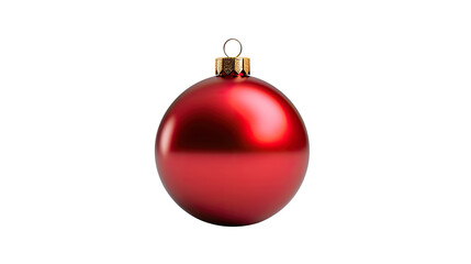 christmas ball. holiday christmas background with festive decoration. isolated on clear png backgrou