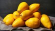 Fresh ripe mangoes UHD wallpaper
