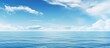 © AkuAku - Ocean and sky in color blue.