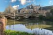 The River Welland in Stamford Lincolnshire England