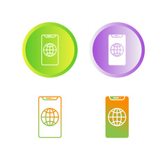 Sticker - Digital Commerce Vector Icon