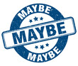maybe stamp. maybe label. round grunge sign