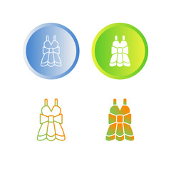 Poster - Dress Vector Icon