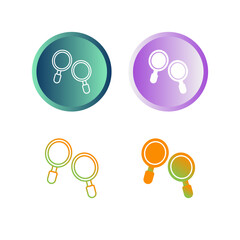 Sticker - Ping Pong Vector Icon