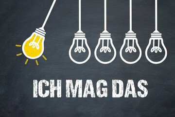 Poster - Ich mag das	