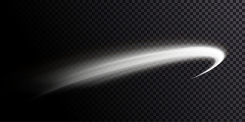 Poster - Light effect of high speed curved light beams. Technology of light movement of light energy. Banner poster design concept. Abstract background of curved rays of light.	
