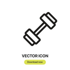 Leinwandbilder - Weightlifter icon vector. Linear-style sign for mobile concept and web design. Weightlifter symbol illustration. Pixel vector graphics - Vector.	