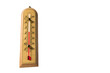 termometr wskazujący wysoką temperaturę otoczenia, bez tła.