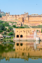 Wall Mural - views of amber fort in jaipur, india