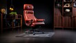 Comfortable leather office chair