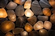 Close-up of Polished Stones
