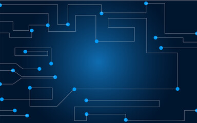 Wall Mural - background matrix tunnel. abstract graphics for the data center. vector illustration.