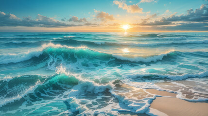 ocean and sky