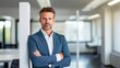 © Hope - Gorgeous portrait of a businessman in modern office