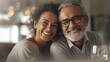 © PawsomeStocks - smiling loving older couple